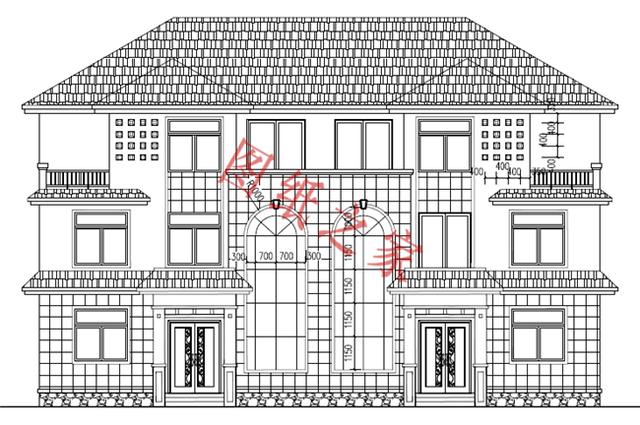 6套農(nóng)村三層別墅設(shè)計(jì)圖，造價(jià)合理，外觀高端！