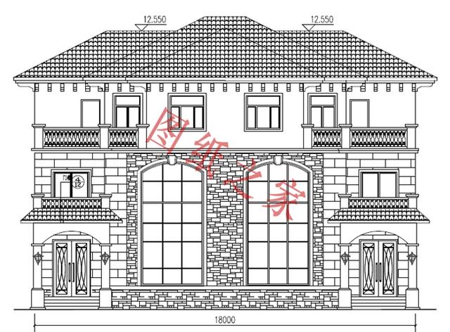 6套農(nóng)村三層別墅設(shè)計(jì)圖，造價(jià)合理，外觀高端！