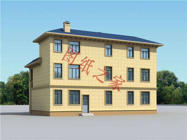 6套農(nóng)村三層別墅設(shè)計(jì)圖，造價(jià)合理，外觀高端！