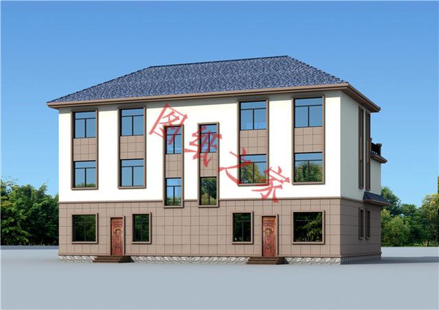 6套農(nóng)村三層別墅設(shè)計(jì)圖，造價(jià)合理，外觀高端！