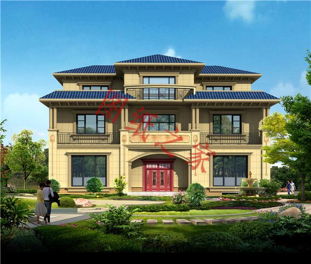 6套農(nóng)村三層別墅設(shè)計(jì)圖，造價(jià)合理，外觀高端！