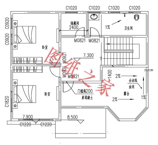 6套農(nóng)村三層別墅設(shè)計(jì)圖，造價(jià)合理，外觀高端！