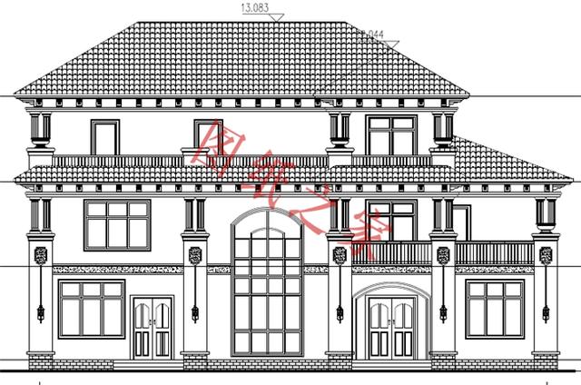 5套三層別墅設(shè)計(jì)圖，結(jié)構(gòu)合理舒適，造價實(shí)惠。