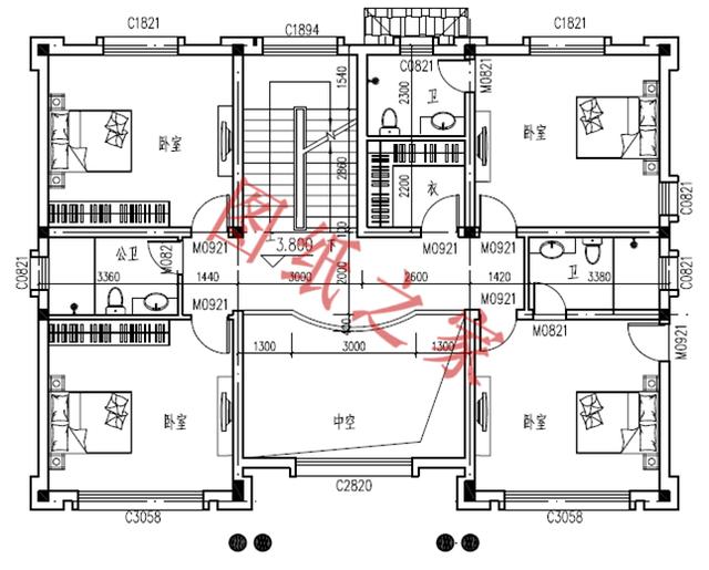 5套三層別墅設(shè)計(jì)圖，結(jié)構(gòu)合理舒適，造價實(shí)惠。