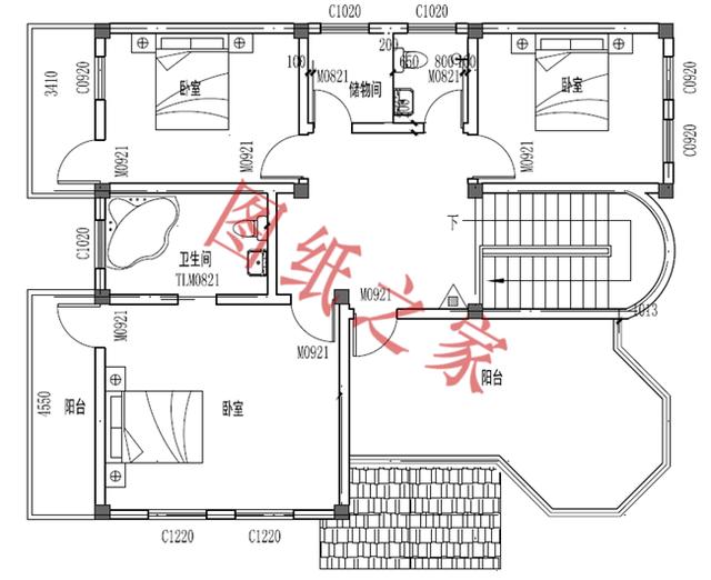 5套三層別墅設(shè)計(jì)圖，結(jié)構(gòu)合理舒適，造價實(shí)惠。