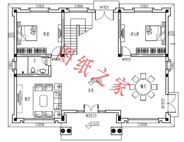 5套三層別墅設(shè)計(jì)圖，結(jié)構(gòu)合理舒適，造價實(shí)惠。