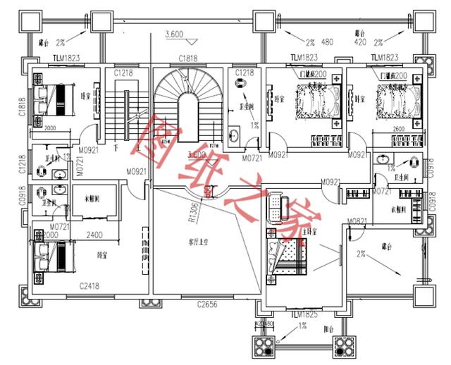 5套三層別墅設(shè)計(jì)圖，結(jié)構(gòu)合理舒適，造價實(shí)惠。