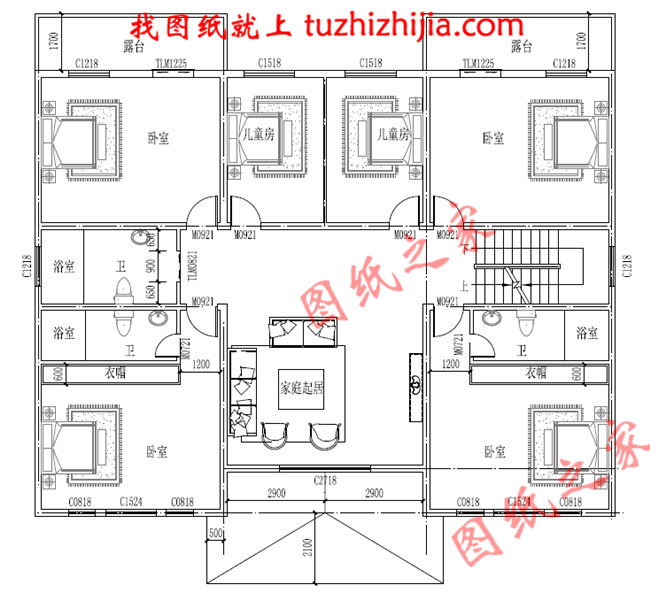 5套農(nóng)村二層樓簡單大氣的設(shè)計圖紙，回老家自建正合適