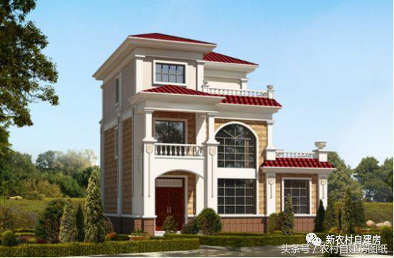 爆款歐式別墅設(shè)計圖， 布局合理，外觀新穎！