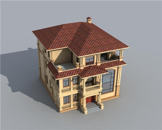 6套農(nóng)村三層別墅設(shè)計(jì)圖，外觀大氣、造價(jià)低廉！