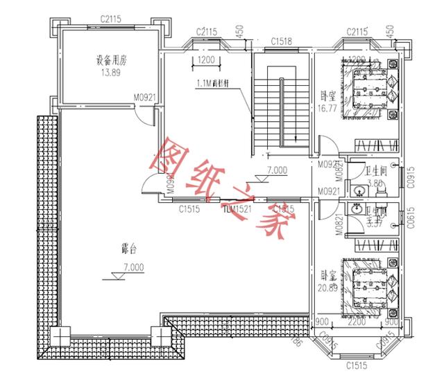 6套農(nóng)村三層別墅設(shè)計(jì)圖，外觀大氣、造價(jià)低廉！