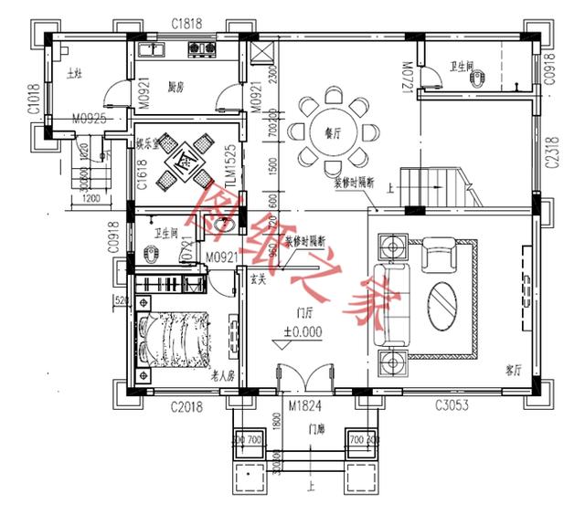 6套農(nóng)村三層別墅設(shè)計(jì)圖，外觀大氣、造價(jià)低廉！