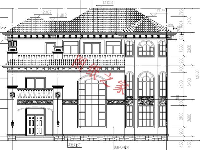 6套農(nóng)村三層別墅設(shè)計(jì)圖，外觀大氣、造價(jià)低廉！