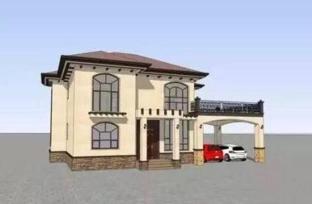 新款農(nóng)村自建房，清新雅致，沉穩(wěn)大氣，你值得參考！