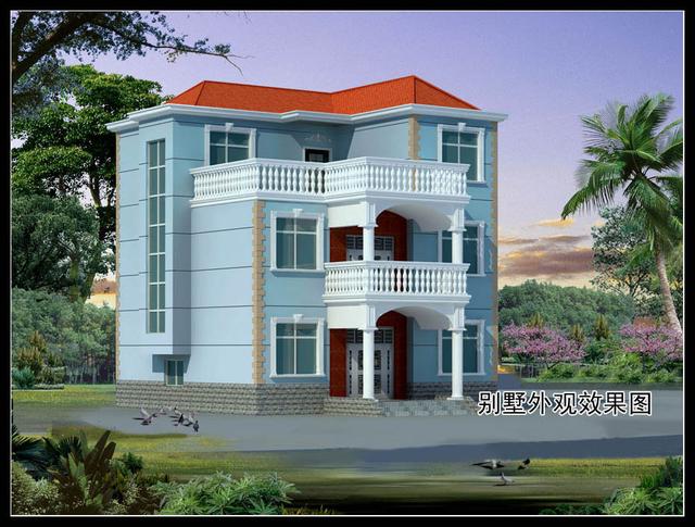 三層別墅設(shè)計(jì)圖，外觀大氣，值得參考！