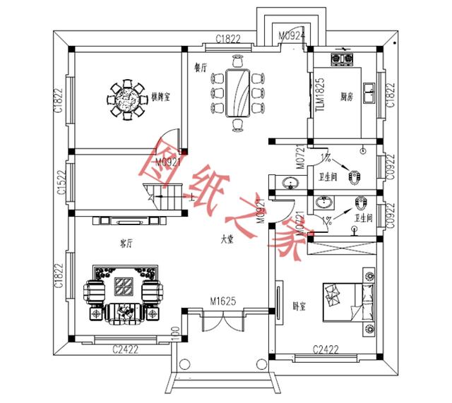 農(nóng)村二層自建房設(shè)計圖，造價低廉，您理想的首選！