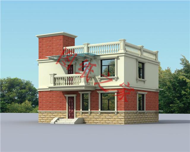 農(nóng)村二層自建房設(shè)計圖，造價低廉，您理想的首選！