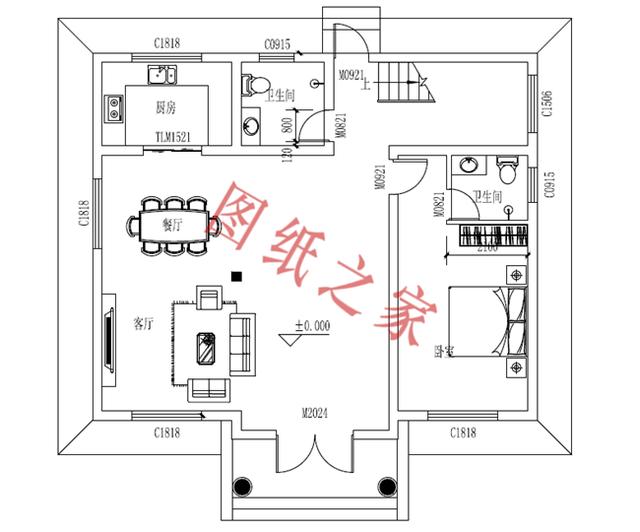 農(nóng)村二層自建房設(shè)計圖，造價低廉，您理想的首選！