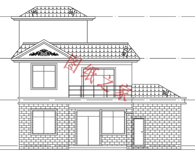 農(nóng)村二層自建房設(shè)計圖，造價低廉，您理想的首選！