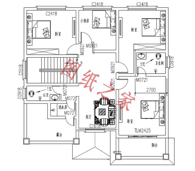 農(nóng)村二層自建房設(shè)計圖，造價低廉，您理想的首選！