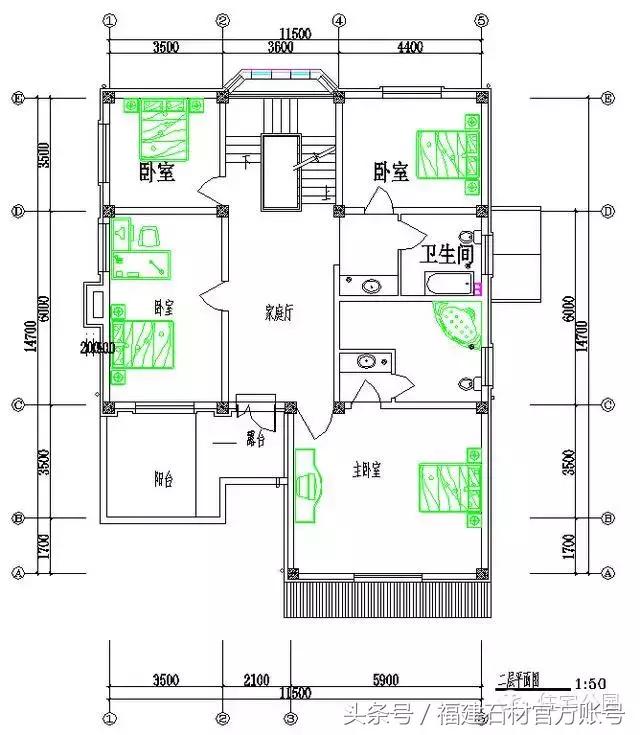 推薦幾款石材別墅設(shè)計(jì)圖，總有一套適合你！