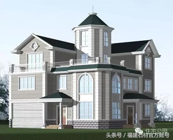 推薦幾款石材別墅設(shè)計(jì)圖，總有一套適合你！