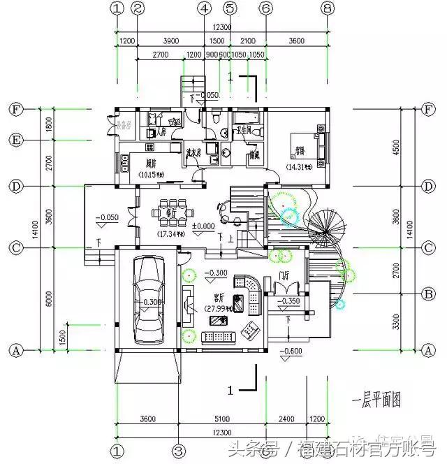 推薦幾款石材別墅設(shè)計(jì)圖，總有一套適合你！