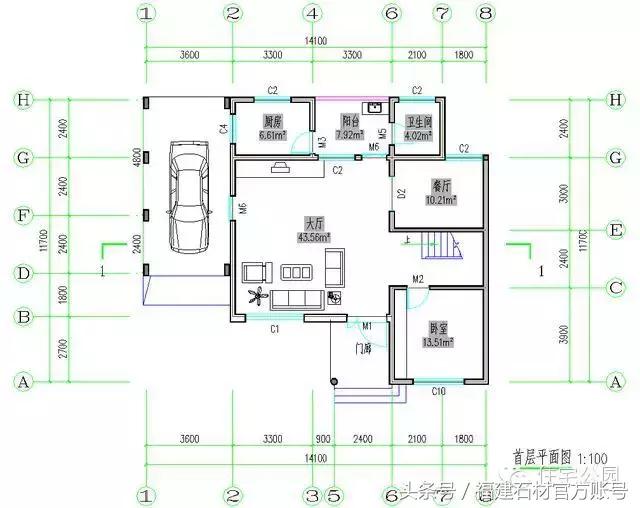 推薦幾款石材別墅設(shè)計(jì)圖，總有一套適合你！