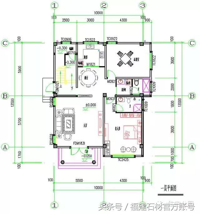 推薦幾款石材別墅設(shè)計(jì)圖，總有一套適合你！