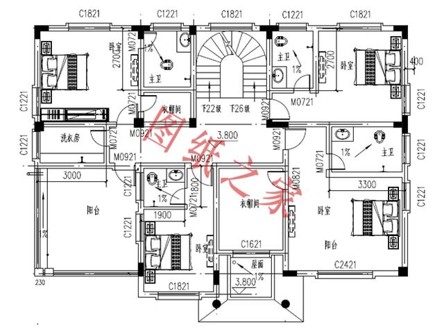 幾套二層別墅設(shè)計(jì)圖，簡單又大氣，歡迎喜歡的人點(diǎn)贊和收藏！