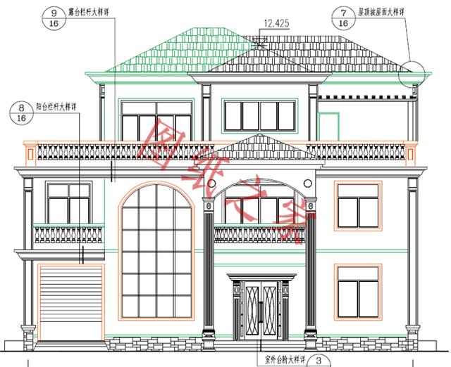 6套三層別墅設(shè)計圖，外觀獨特，結(jié)構(gòu)合理！您還在猶豫什么？