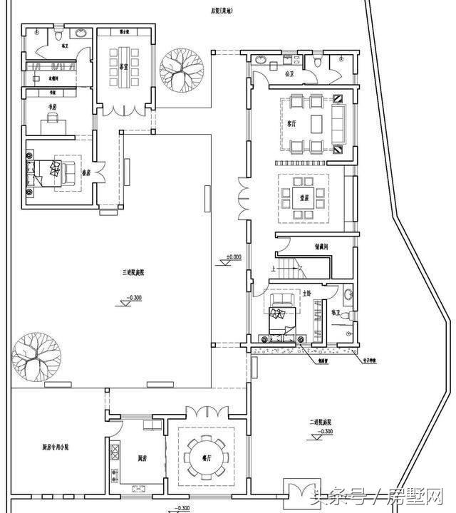 理想的別墅設計圖，中國風十足，歡迎收藏！