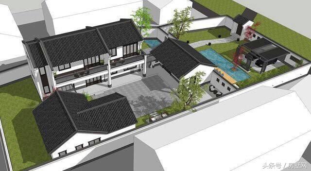 理想的別墅設計圖，中國風十足，歡迎收藏！