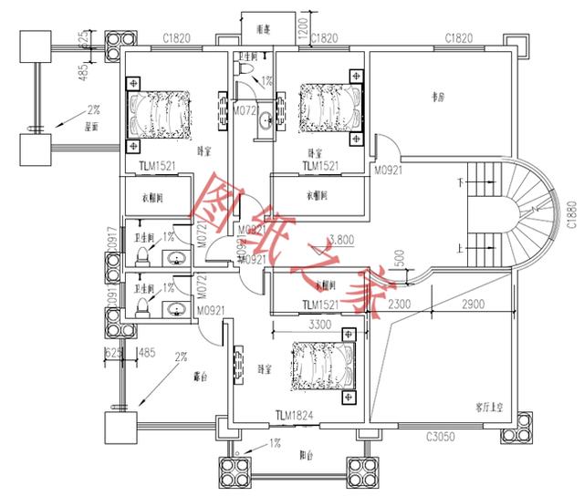 超級(jí)火爆的別墅設(shè)計(jì)圖，外觀新穎，人見(jiàn)人愛(ài)！