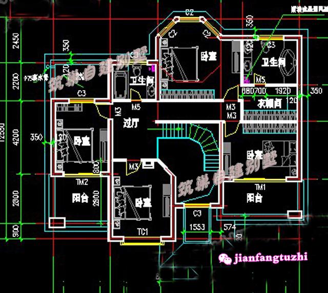 簡(jiǎn)單實(shí)用二層別墅設(shè)計(jì)圖，內(nèi)含車庫(kù)，既時(shí)尚又溫馨！