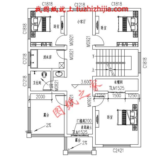 農(nóng)村120方三層自建房子設(shè)計(jì)圖紙，再過10年不會淘汰