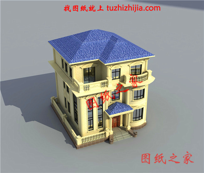 農(nóng)村120方三層自建房子設(shè)計(jì)圖紙，再過10年不會淘汰