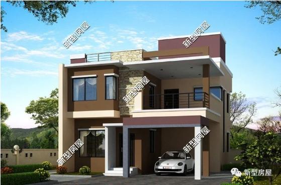 養(yǎng)老房設(shè)計(jì)圖，占地面積小，外觀美造價(jià)??！