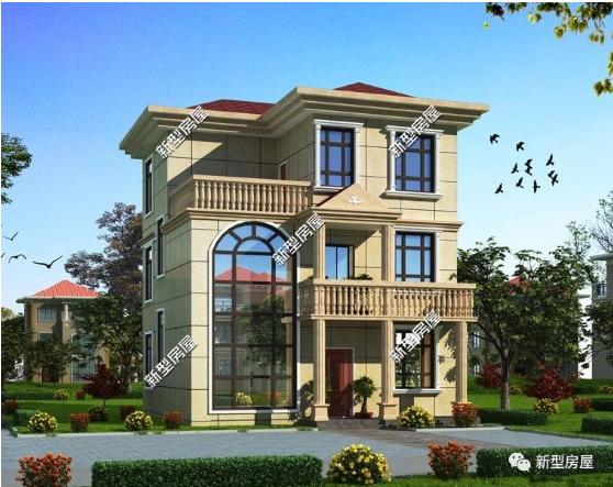 養(yǎng)老房設(shè)計(jì)圖，占地面積小，外觀美造價(jià)??！