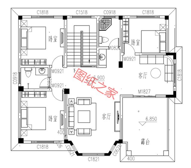 5套經典的三層別墅設計圖，美觀與實用并存，時尚與前衛(wèi)共有！