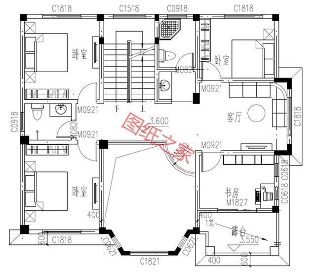 5套經典的三層別墅設計圖，美觀與實用并存，時尚與前衛(wèi)共有！