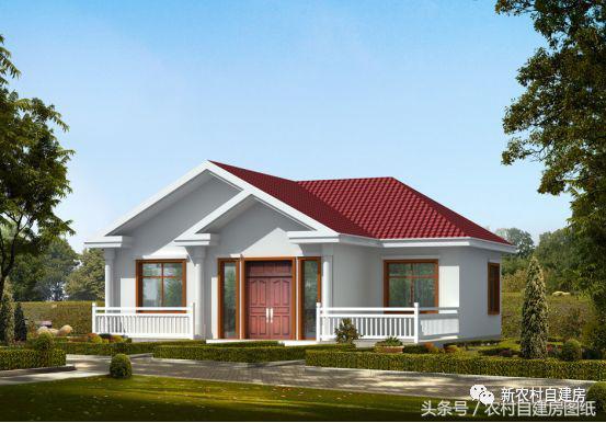 簡(jiǎn)單的一層自建房，讓你遠(yuǎn)離城市喧囂，享受田園美好！