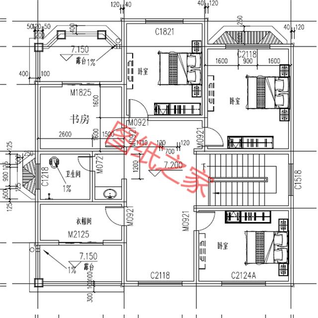 6套農(nóng)村三層別墅設(shè)計(jì)圖，看看哪套更符合你的審美