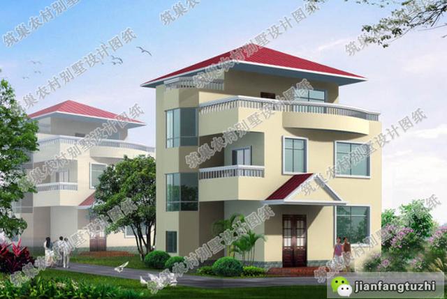 二層半，三層小平米別墅設(shè)計(jì)圖，造價(jià)低廉，值得選購(gòu)！