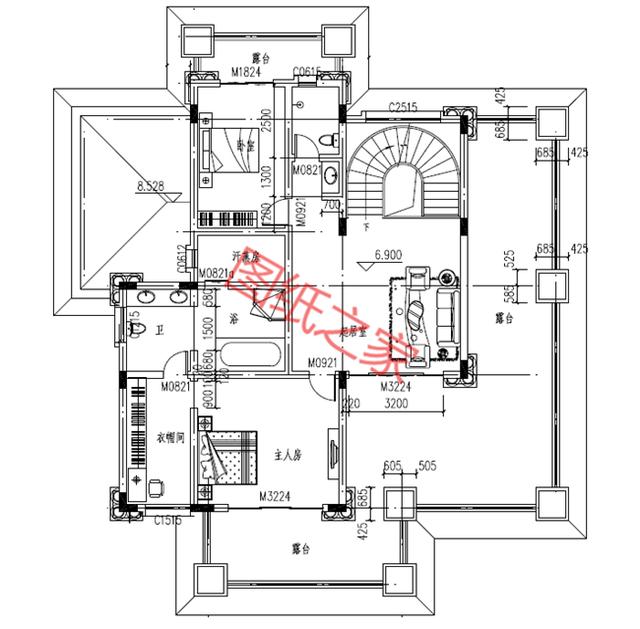 自建房設(shè)計圖，簡單大氣，最重要的是符合您的審美要求！
