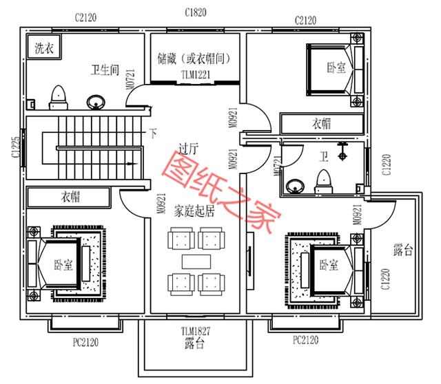 自建房設(shè)計圖，簡單大氣，最重要的是符合您的審美要求！