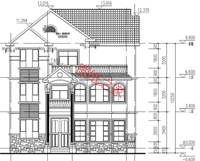 自建房設(shè)計圖，簡單大氣，最重要的是符合您的審美要求！