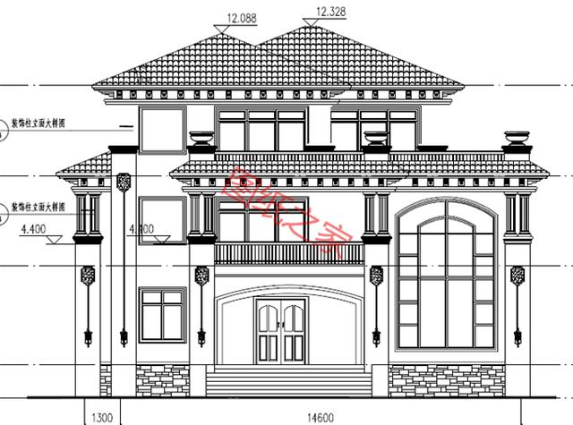 自建房設(shè)計圖，簡單大氣，最重要的是符合您的審美要求！