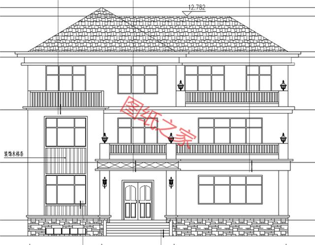 自建房設(shè)計圖，簡單大氣，最重要的是符合您的審美要求！