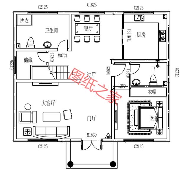 自建房設(shè)計圖，簡單大氣，最重要的是符合您的審美要求！